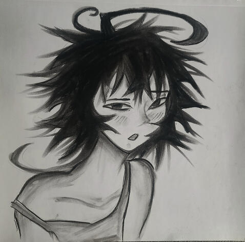 Headshot charcoal